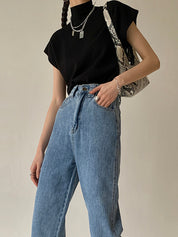 Top sans manches col montant – Base minimaliste tout saisons