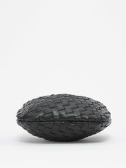 Mini sac tressé doré – élégance compacte et détails raffinés