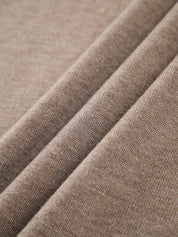 Pull oversize hiver col montant épais – Maille cocoon & style tendance chaud