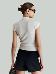 Débardeur col montant femme – essentiel chic et polyvalent