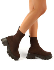 Bottines femme Shanna Vardi Dante – Confortables en tissu avec talon