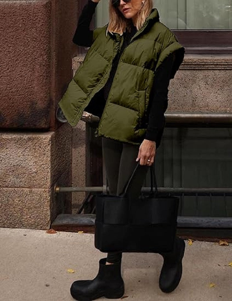 Camille | Doudoune Sans Manches Femme – Légère, Élégante & Style Tendance