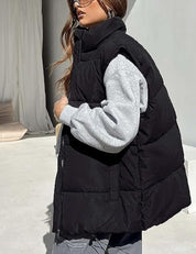 Camille | Doudoune Sans Manches Femme – Légère, Élégante & Style Tendance