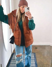 Camille | Doudoune Sans Manches Femme – Légère, Élégante & Style Tendance