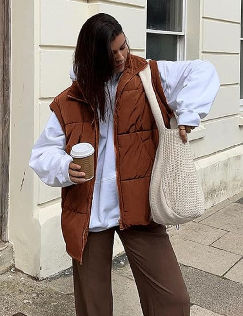 Camille | Doudoune Sans Manches Femme – Légère, Élégante & Style Tendance