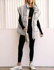 Camille | Doudoune Sans Manches Femme – Légère, Élégante & Style Tendance