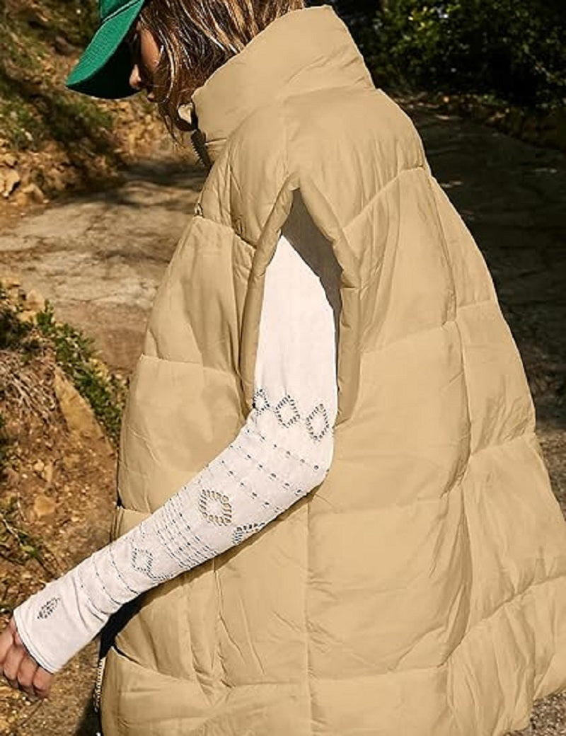 Camille | Doudoune Sans Manches Femme – Légère, Élégante & Style Tendance