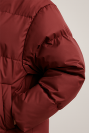 ISA | Manteau d’hiver femme – Matelassé avec capuche & design intemporel