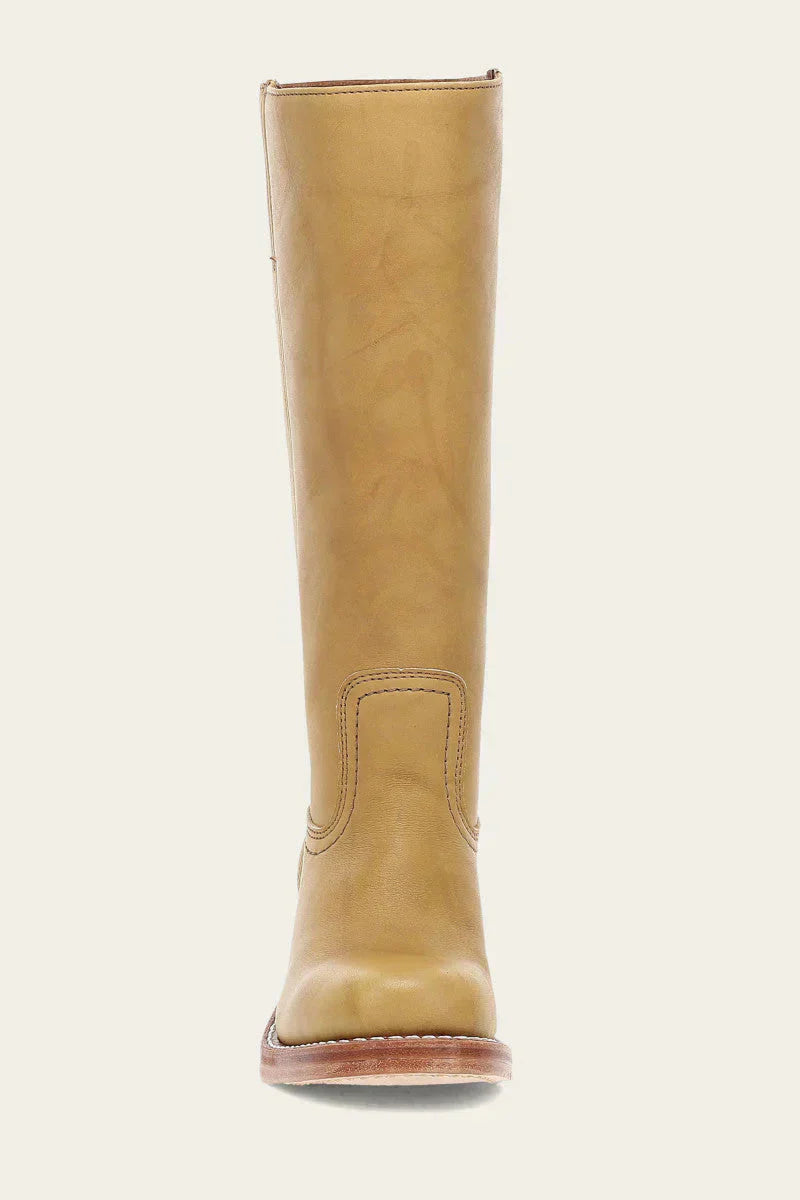 Bottes Hautes Femme à Talon Bloc – Élégantes Bottes Simili Cuir pour Toutes les Occasions