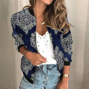 Veste Légère Imprimée pour Femme – Chic, Confortable & Parfaite pour Mi-Saison