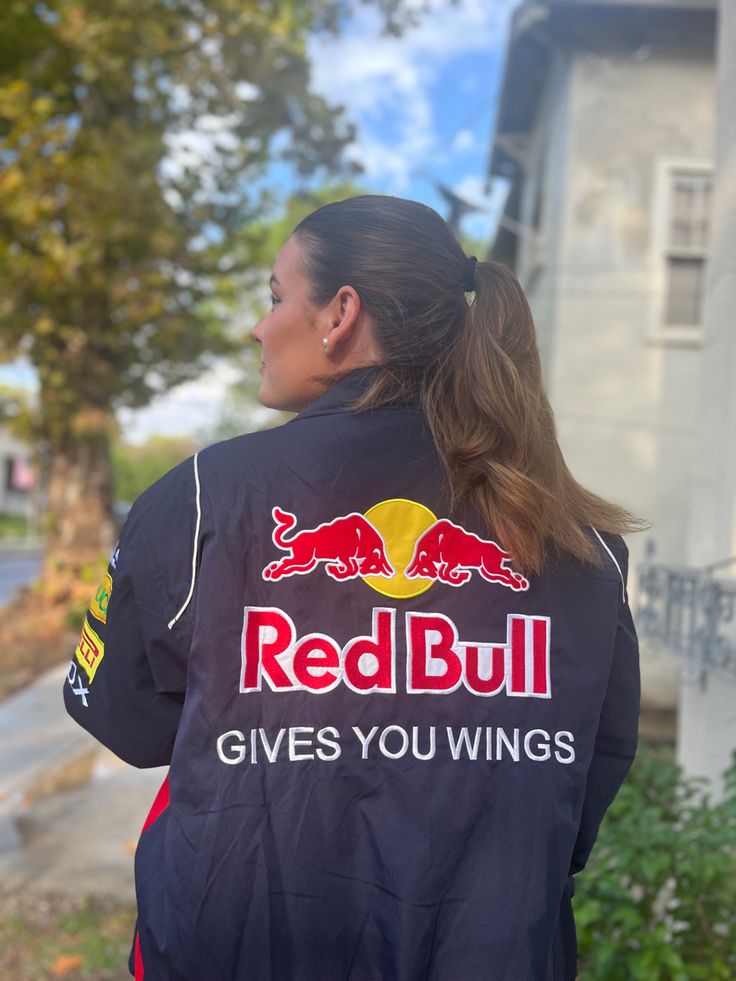 veste Red Bull Racing Lia — blouson oversize unisexe streetwear inspiré F1