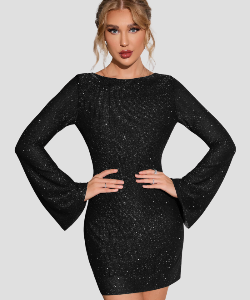 Fleur_Trendy_Glitter_Dress_Zwart_1.png