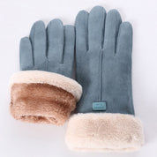 Gants femme Vardi Dante Furry – Chauds, imperméables et compatibles écran tactile