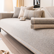 Housse de canapé anti-rayures résistante – MynaMode, style & maintien parfait