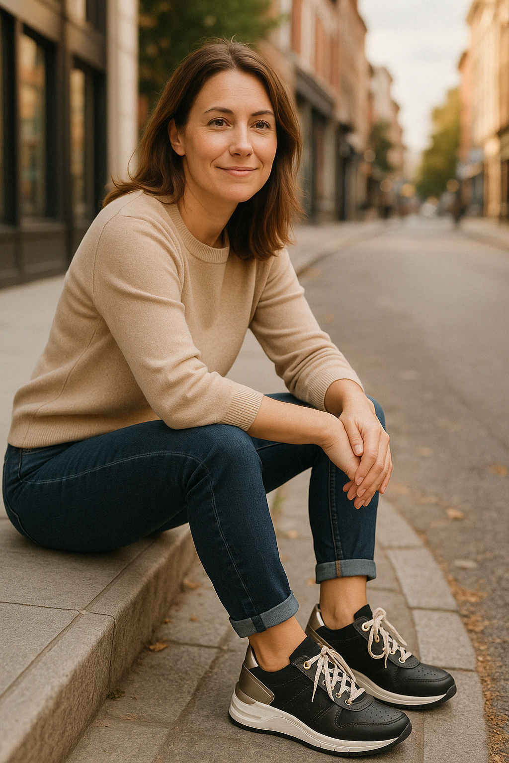 Chaussures de marche femme Isabella – Orthopédiques avec semelle antidérapante