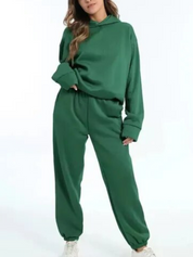 Ensemble loungewear femme – Hoodie doux & pantalon jogging confortable