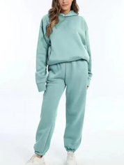 Ensemble loungewear femme – Hoodie doux & pantalon jogging confortable