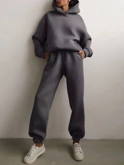 Ensemble loungewear femme – Hoodie doux & pantalon jogging confortable