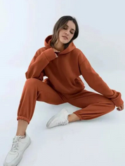 Ensemble loungewear femme – Hoodie doux & pantalon jogging confortable