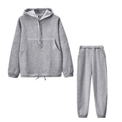 Ensemble loungewear femme oversize hoodie & jogger – Confort & style casual