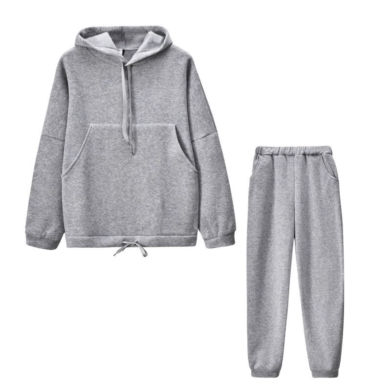 Ensemble loungewear femme oversize hoodie & jogger – Confort & style casual