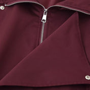 Manteau femme Fudus – veste d’hiver élégante à col montant & taille ajustable