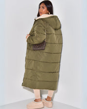 Manteau d’hiver réversible femme – Chaud, élégant & coupe flatteuse