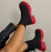 Bottines femme Shanna Vardi Dante – Confortables en tissu avec talon