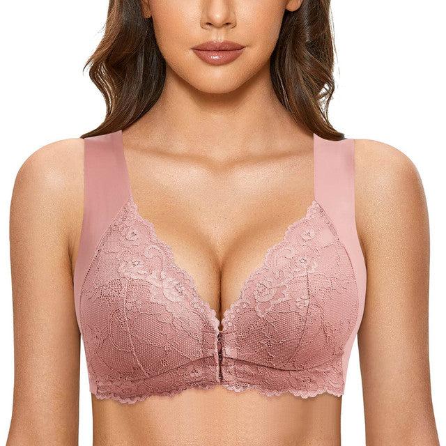 Soutien-gorge femme Zarandi sans armatures – Confort et fermeture devant