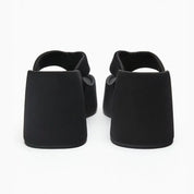 Claquettes femme – sandales à plateforme confortables avec semelle douce