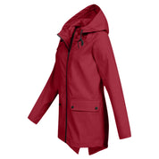 Jolie | Manteau de Pluie Élégant pour Femme – Imperméable avec Capuche Réglable