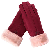 Gants femme Vardi Dante Furry – Chauds, imperméables et compatibles écran tactile