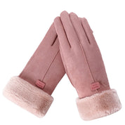 Gants femme Vardi Dante Furry – Chauds, imperméables et compatibles écran tactile