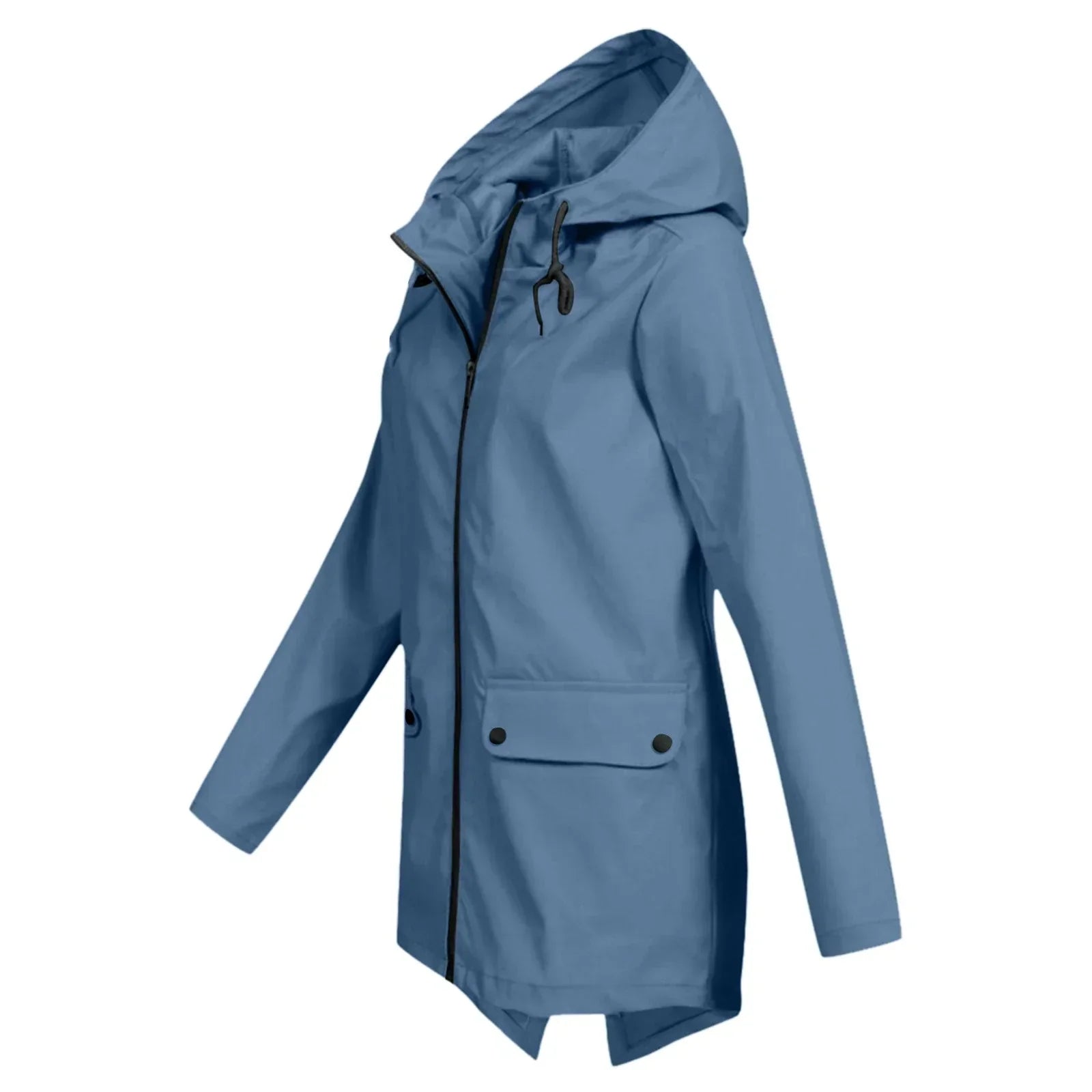 Jolie | Manteau de Pluie Élégant pour Femme – Imperméable avec Capuche Réglable