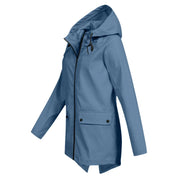 Jolie | Manteau de Pluie Élégant pour Femme – Imperméable avec Capuche Réglable