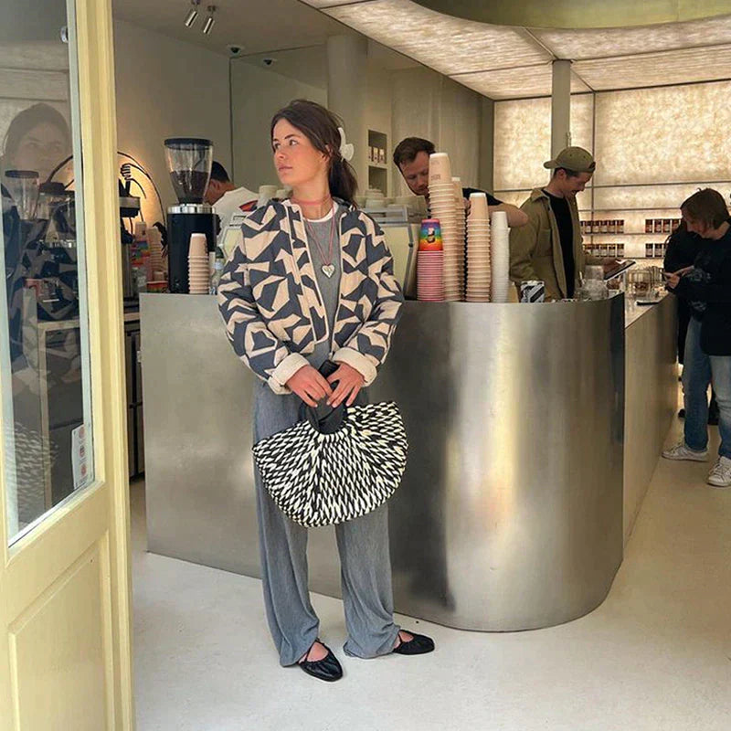 Maeve | Manteau matelassé femme – Élégant, cintré & raffiné