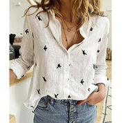 Blouse femme Chloë Vardi Dante – Légère avec boutons et manches mi-longues