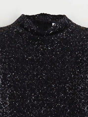 Robe mini à paillettes femme – Épaules structurées & éclat glamour | Jules Jij