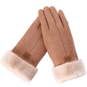 Gants femme Vardi Dante Furry – Chauds, imperméables et compatibles écran tactile