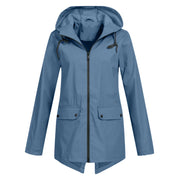 Jolie | Manteau de Pluie Élégant pour Femme – Imperméable avec Capuche Réglable