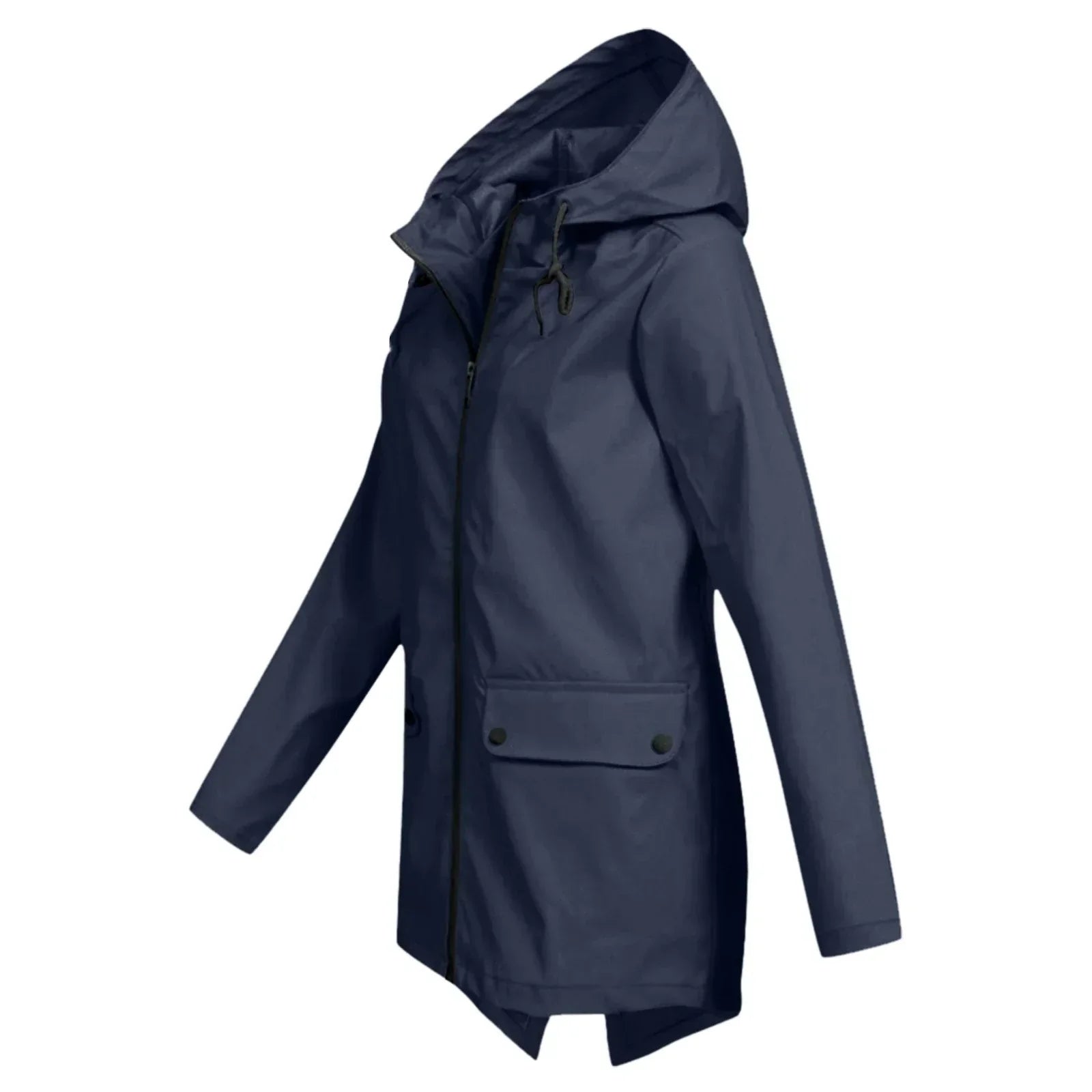 Jolie | Manteau de Pluie Élégant pour Femme – Imperméable avec Capuche Réglable