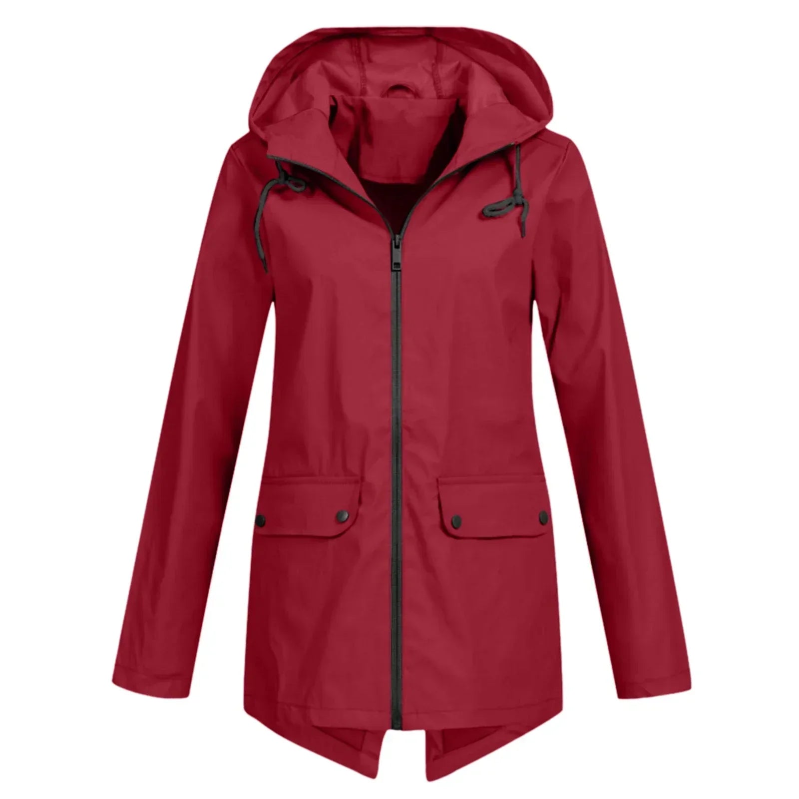 Jolie | Manteau de Pluie Élégant pour Femme – Imperméable avec Capuche Réglable