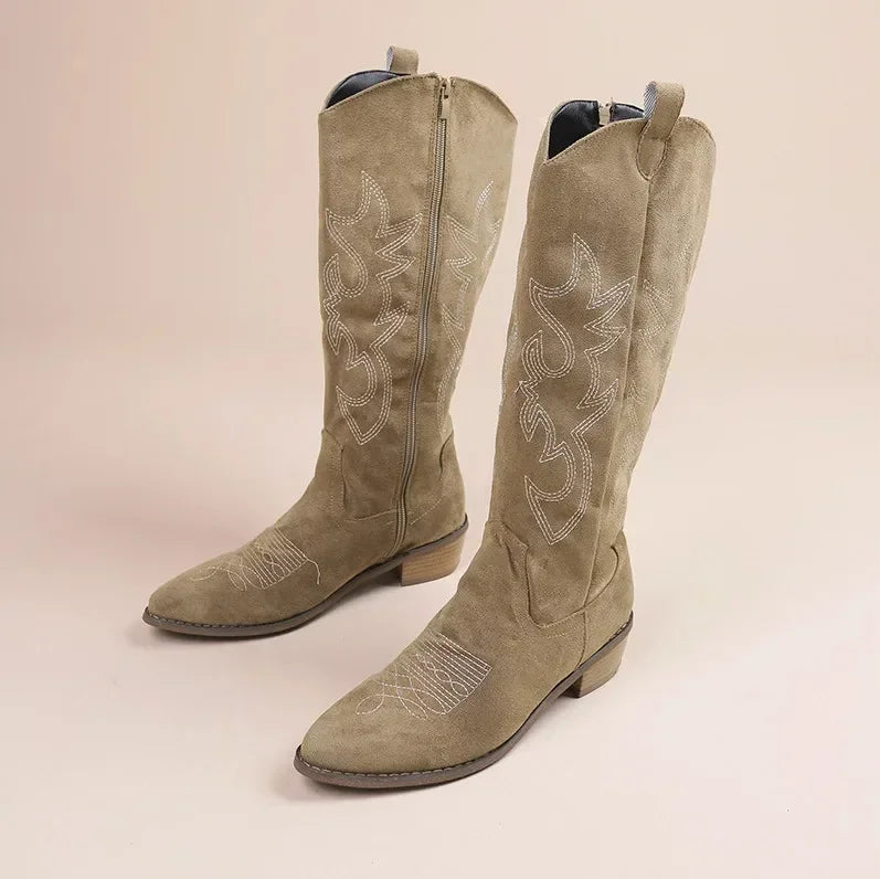 WildWest Chic | Bottes Cowboy Femme – Style Western Chic, Confort & Polyvalence