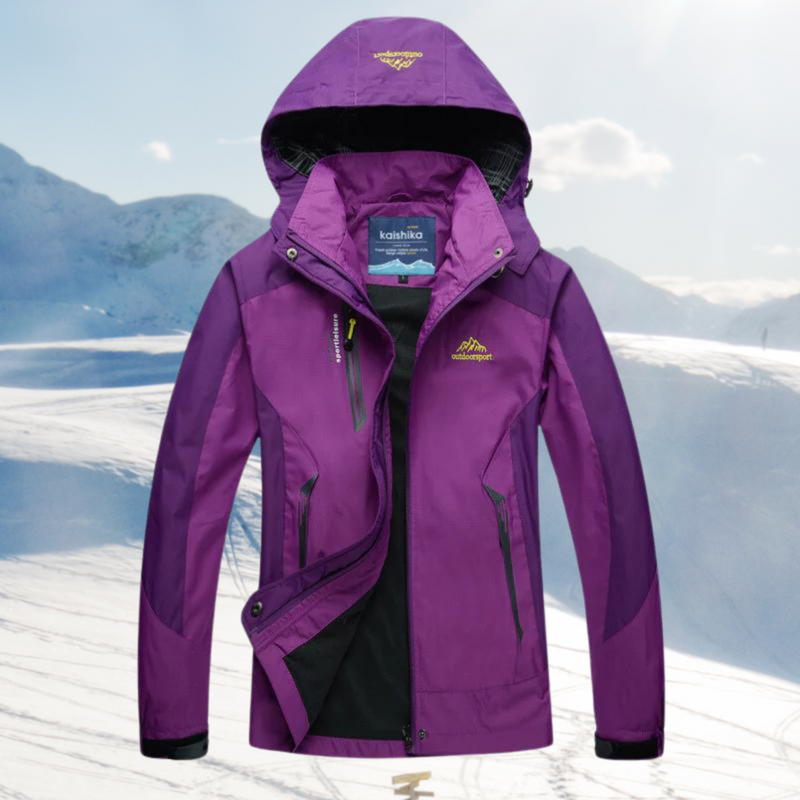 Veste outdoor femme imperméable & coupe-vent — légère, respirante & pratique