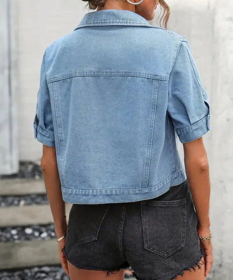 Sabrine-Denim-jack-Denim-overhemd-met-korte-mouwen-voor-dames-Boetiek-Moda-6.webp