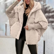 Manteau d’hiver femme chaud – coupe élégante unie automne & hiver