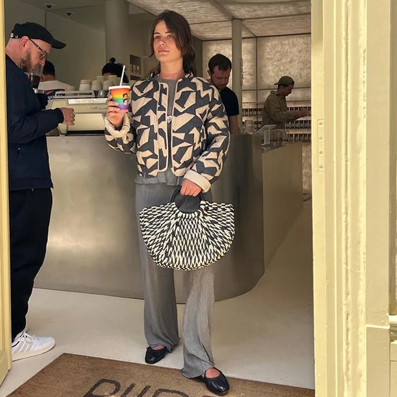 Maeve | Manteau matelassé femme – Élégant, cintré & raffiné