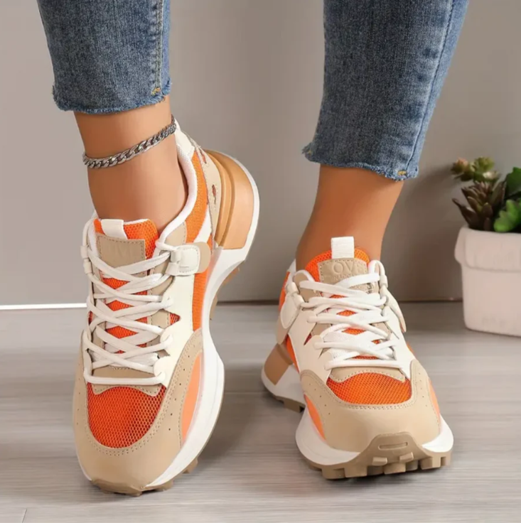 Chaussures femme confort Lotte – Baskets orthopédiques légères et respirantes