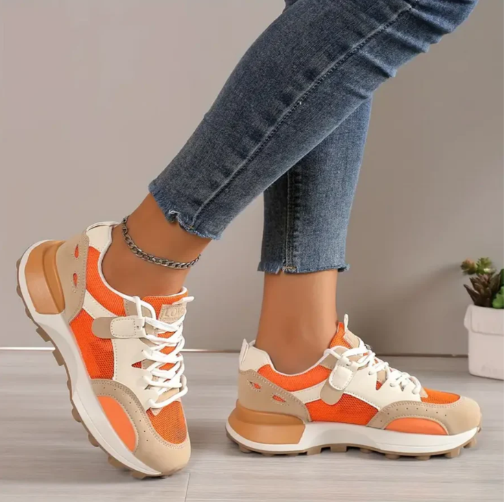 Chaussures femme confort Lotte – Baskets orthopédiques légères et respirantes
