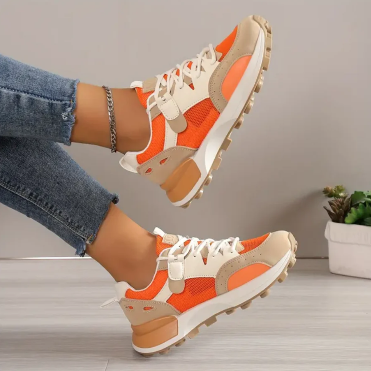 Chaussures femme confort Lotte – Baskets orthopédiques légères et respirantes